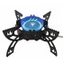 Flying Saucer Fiery Stove Black Round Portable Folding Stove Cassette Stove Outdoor Wind-proof Gas Stove Split