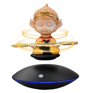 Creative 360-degree display stand for magnetic levitation ornaments